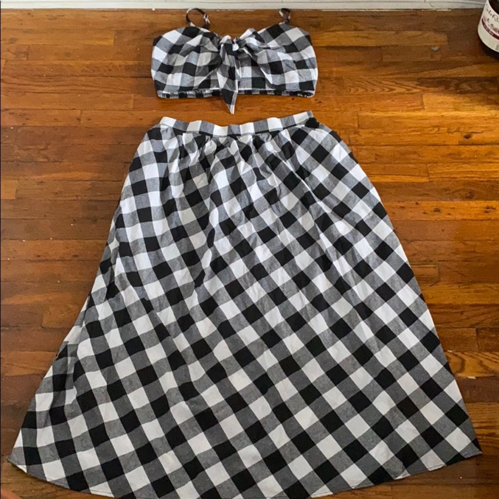 2 piece skirt set